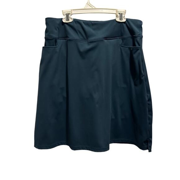 Willit Golf Skirt Solid Green Skort Size XL Active Activewear Summer Stretch - Picture 1 of 9